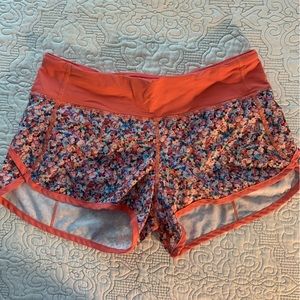 Floral Lulu speed up shorts